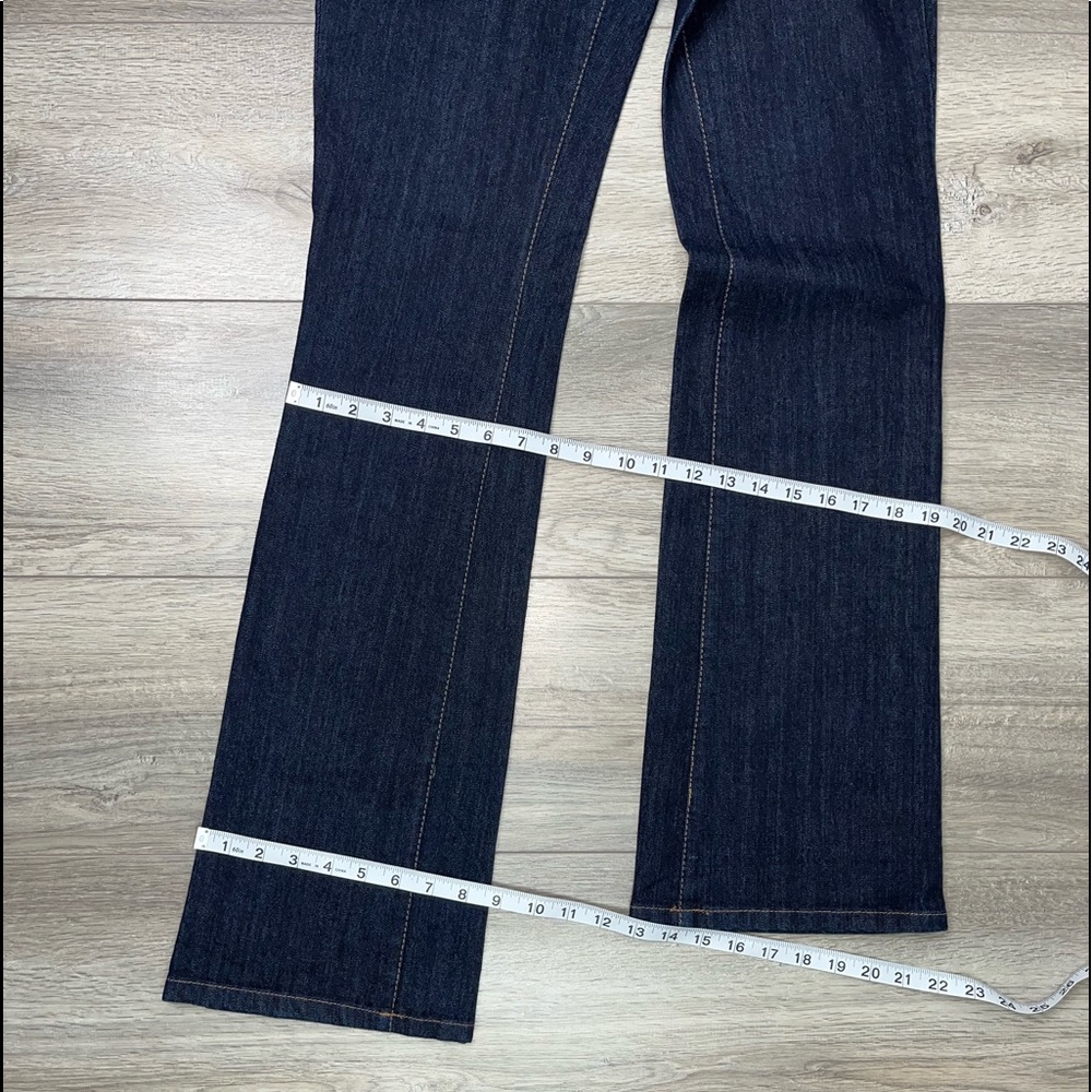 Vintage America Slim Bootcut Blue Jeans Size 29/33 | Bootcut 29 Waist 33 Long - Picture 6 of 14